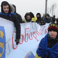  Мрія українського народу жити  в єдиній державі набула сьогодні реального змісту