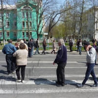 Нелегальні комерсанти заблокували рух