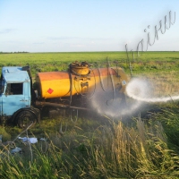 Бензовоз зіткнувся з вантажівкою на трасі Одеса - Мелітополь