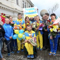 Львівщина зустріла паралімпійців