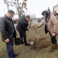 Заклали сквер на честь загиблого бійця