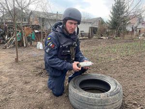 Підрозділами ДСНС знешкоджено понад півтори тисячі вибухонебезпечних предметів  