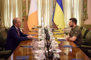 Президент України зустрівся з Прем’єр-міністром Ірландії Міхолом Мартіном