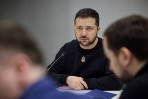 Володимир Зеленський перебуває з візитом на Львівщині 