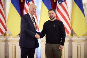  Володимир Зеленський зустрівся у Києві з Президентом США