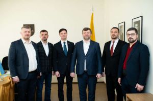 У межах робочого візиту Олександр Корнієнко зустрівся із Віцеспікером Сеймасу Литовської Республіки