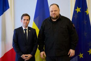 Спікер Парламенту України зустрівся із Головою Комітету з європейських справ Національних зборів Франції