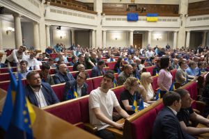 Верховна Рада України на пленарному засіданні 22 травня прийняла сім законів, тринадцять законопроектів та три постанови