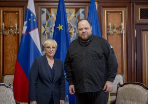 Руслан Стефанчук зустрівся з Президенткою Республіки Словенія Наташею Пірц Мусар