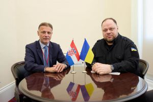 Руслан Стефанчук провів двосторонні зустрічі зі спікерами парламентів Хорватії, Данії та Канади