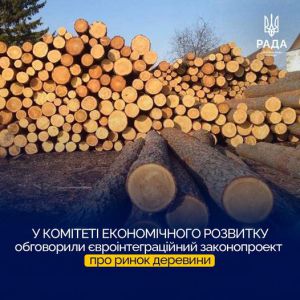 Обговорили євроінтеграційний законопроєкт про ринок деревини