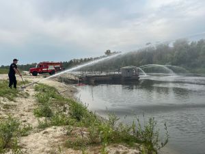 Заслухали інформацію щодо заходів, вжитих для локалізації та ліквідації наслідків забруднення річок Сейм та Десна