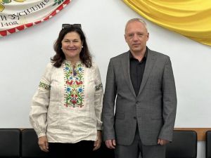 Міський голова Чернівців зустрівся із Посолкою Європейського Союзу в Україні Катаріною Матерновою