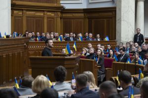 Володимир Зеленський представив у Парламенті України План внутрішньої стійкості країни