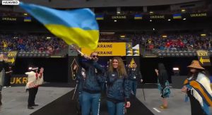 Вінничанин Іван Лавренюк ніс прапор України на відкритті Invictus Games Vancouver Whistler 2025!