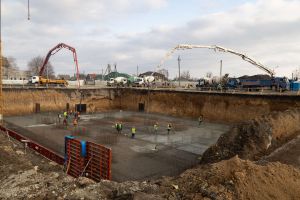 Будівництво підземної школи у Вільнянську триває