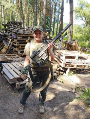 Жінка-зброяр: історія сум’янки Валентини Руденко, яка два роки служить у складі ДФТГ