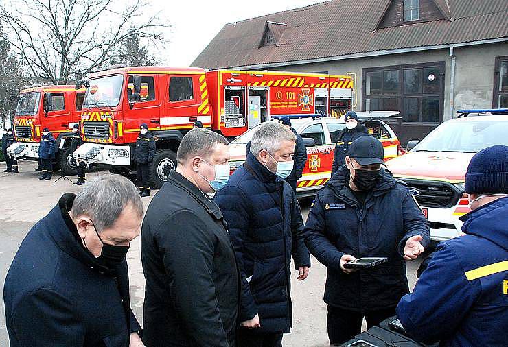 Підрозділи ДСНС поповнюють сучасною пожежно-рятувальною технікою