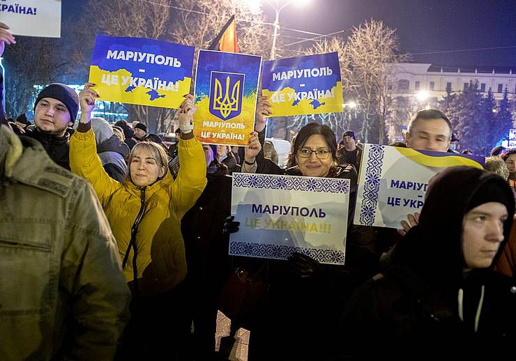 Маріупольці продемонстрували свою єдність