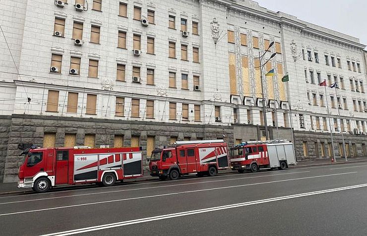 Харкову передано три мобільних рятувальних автомобілі міського типу “MAN”, “Iveco”, “Volvo”