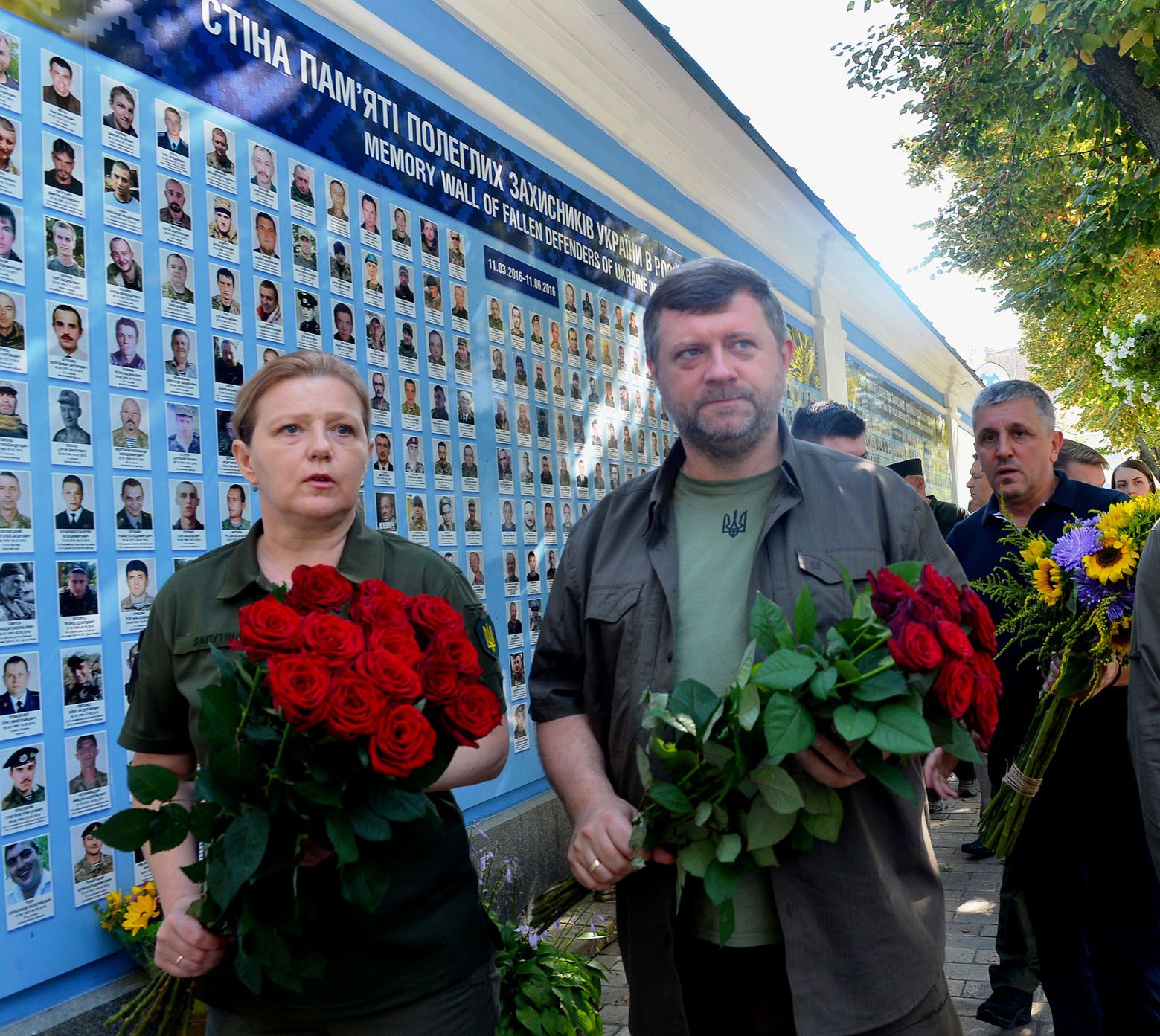 Перший заступник Голови Верховної Ради України Олександр Корнієнко вшанував пам’ять загиблих захисників України