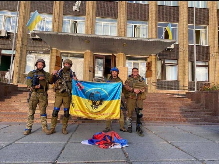 ЗСУ визволили Куп'янськ! Слава Україні! Героям слава!