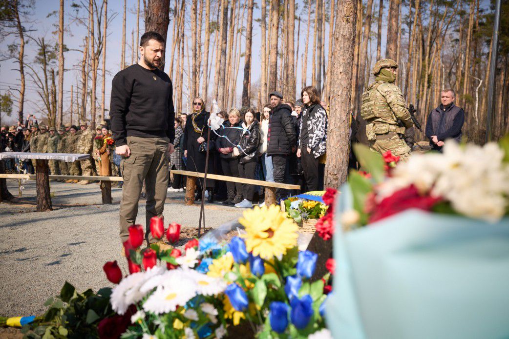 Володимир Зеленський: Звільнення Мощуна стало одним із поворотних моментів нашої боротьби й початком ворожого кінця