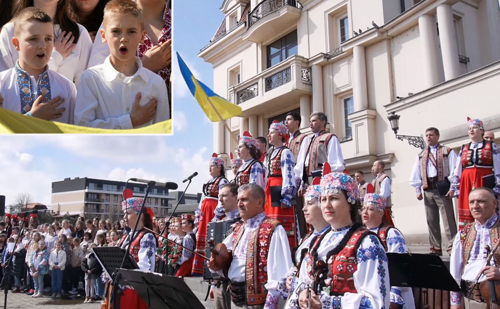 Стоголосо звучали «Даруй нам мир» і «Молитва за Україну»