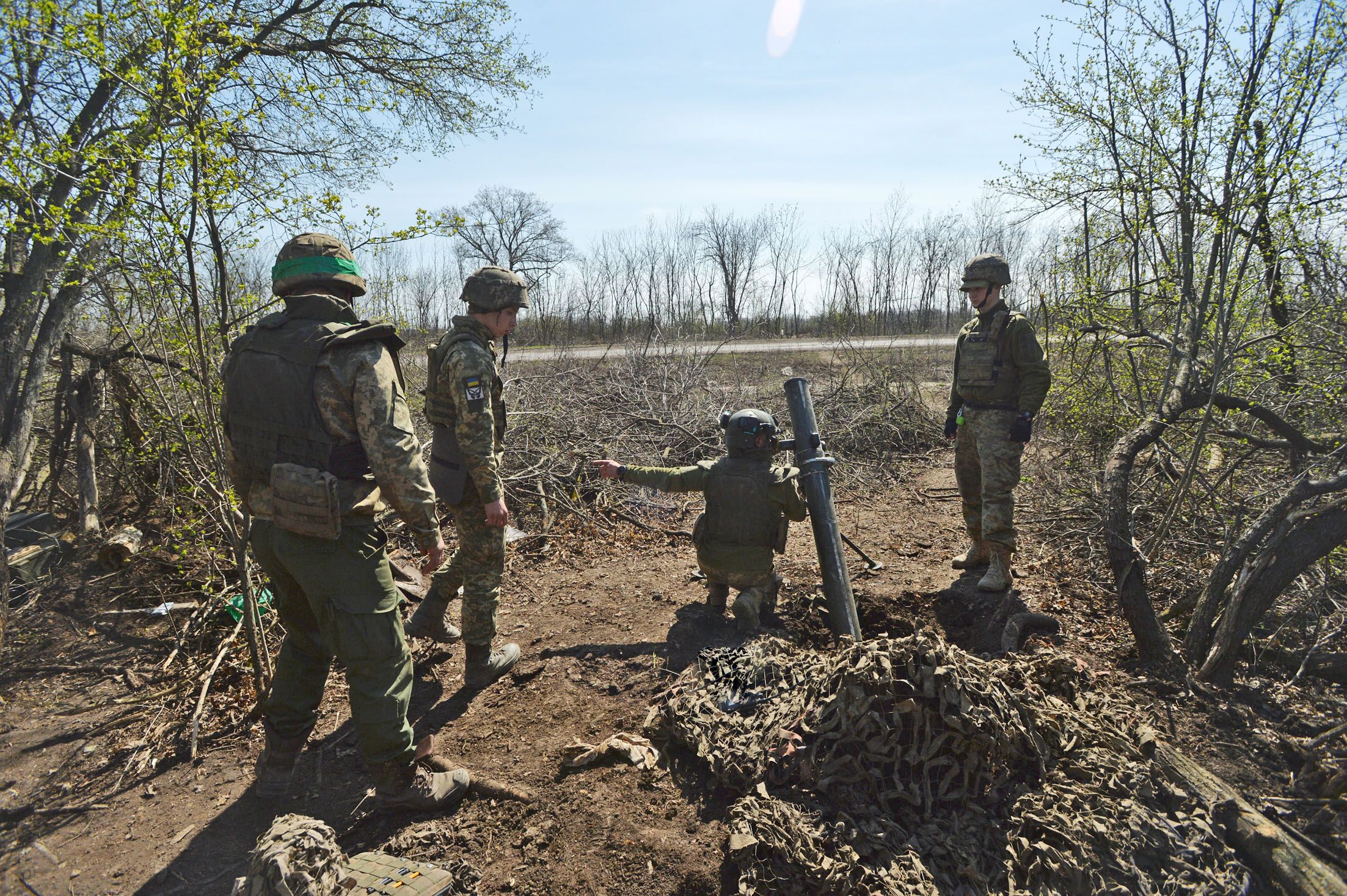 Рашисти посилюють свої війська в районі Бахмута