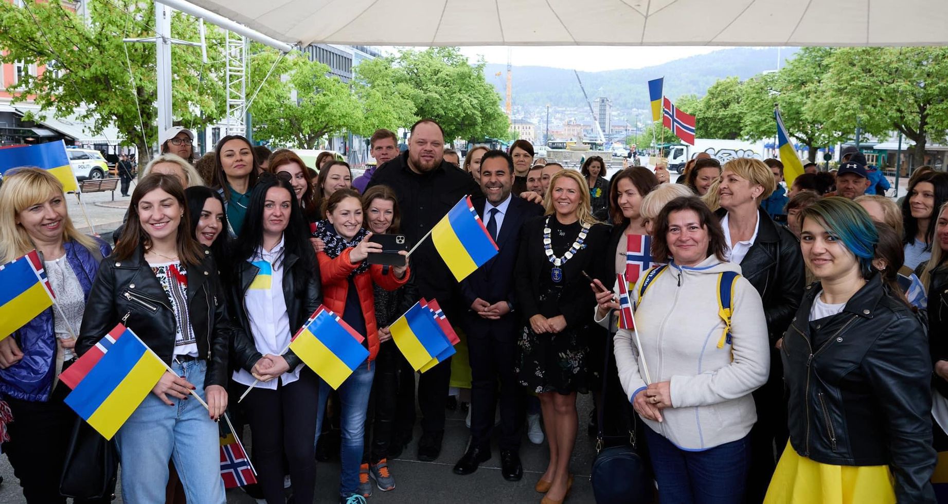 Руслан Стефанчук:  «Дякуємо Норвегії  за важливу підтримку, солідарність, за те,  що ми разом»