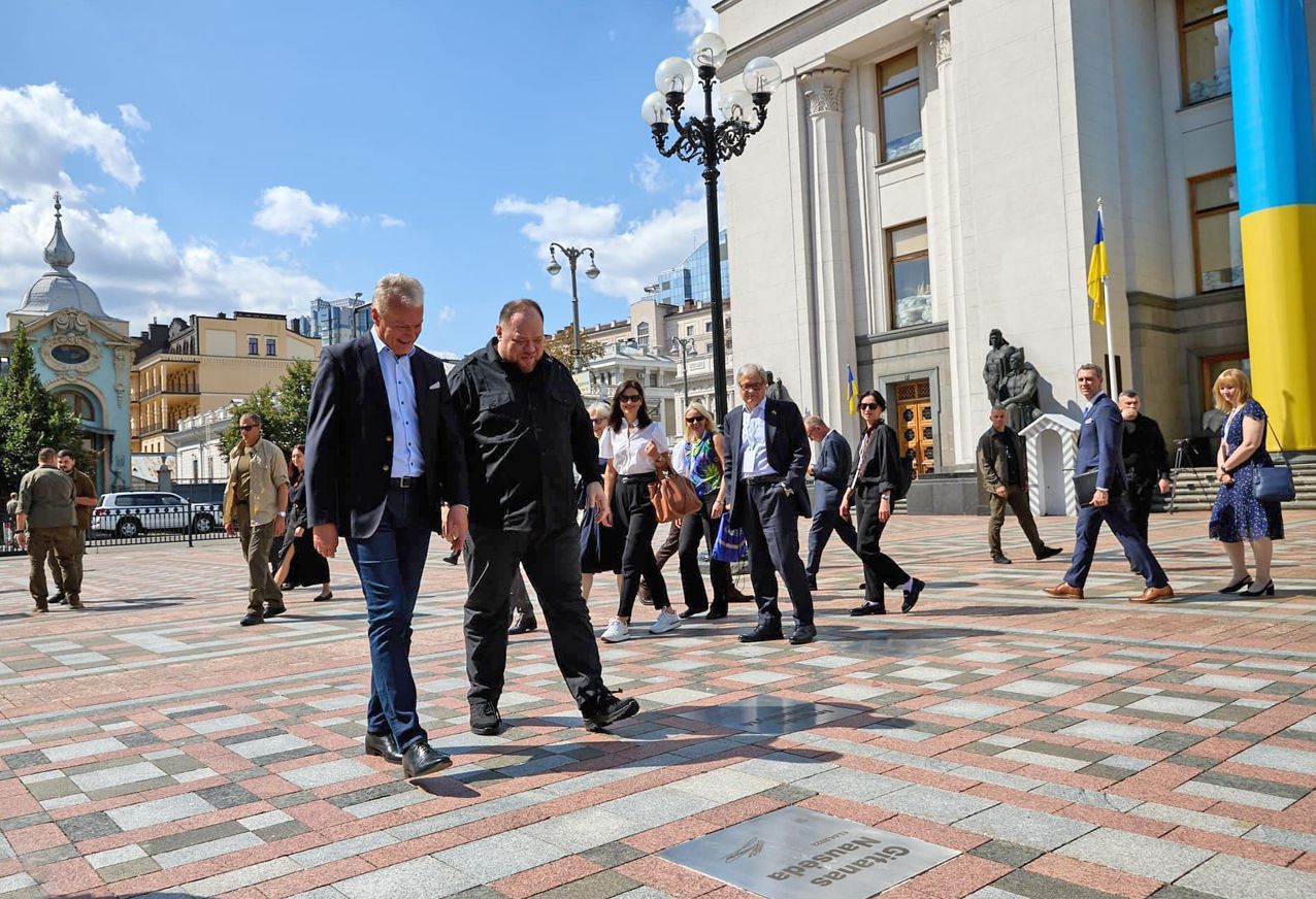 Алея сміливості доповнилася іменем Гітанаса Наусєди