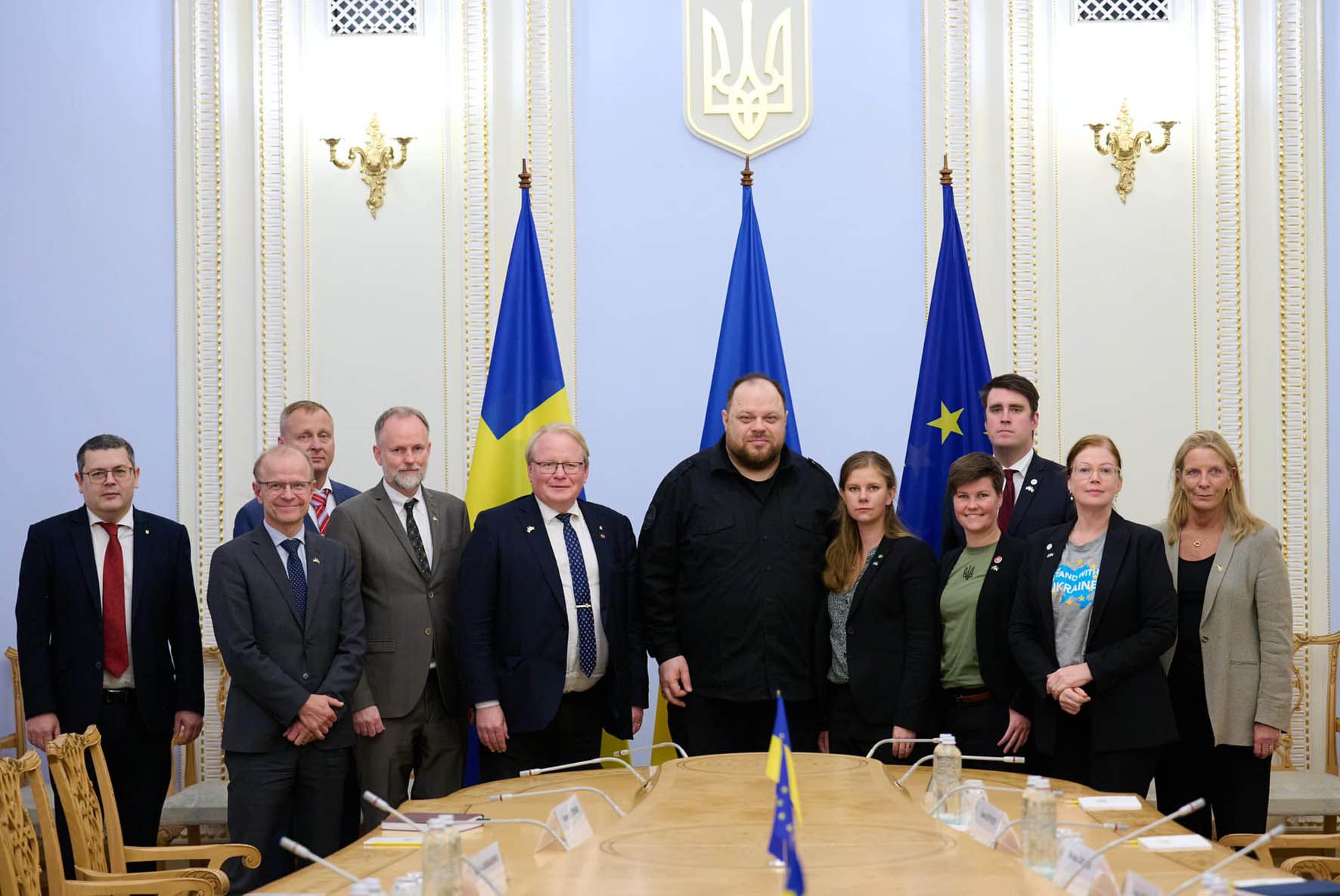 Розраховуємо на подальшу підтримку Швеції у межах танкової та льотної коаліції