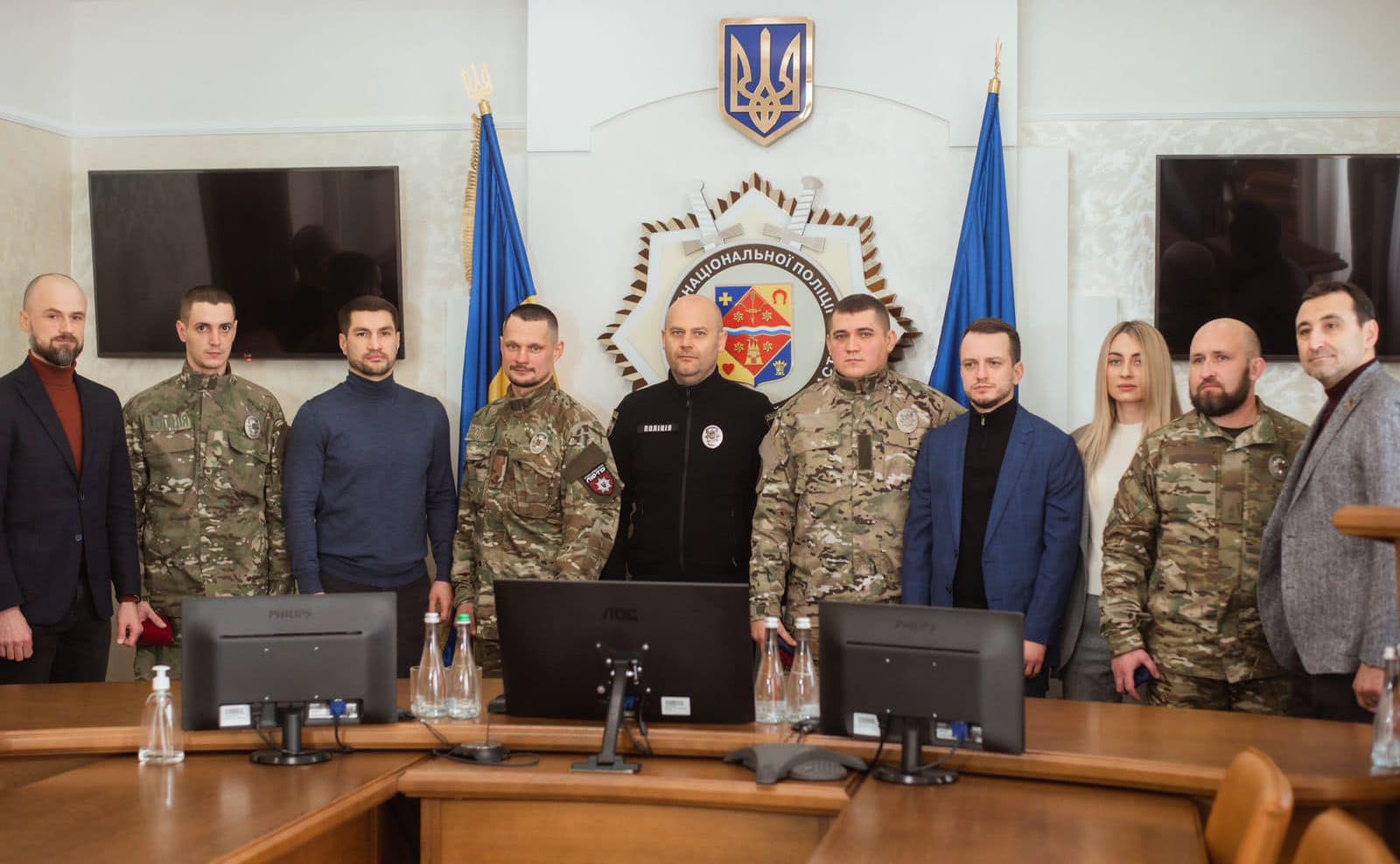 Відзначили поліцейських-воїнів 