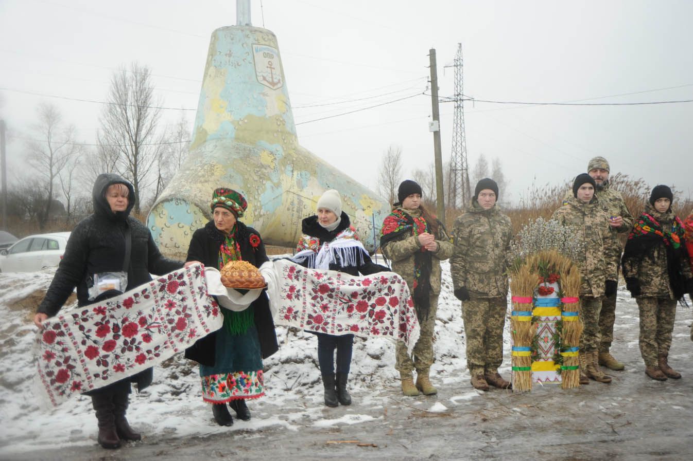 На честь захисників УНР побудували меморіал