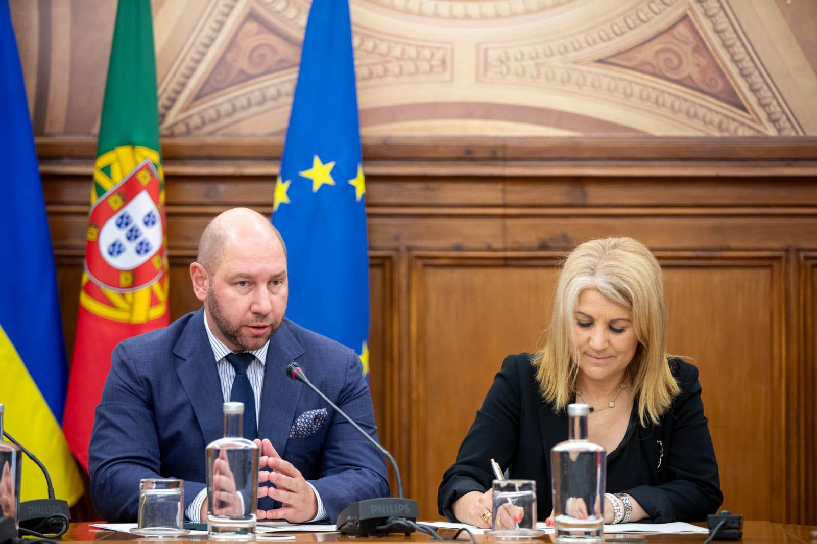 Олександр Гайду провів зустріч із Президентом Комітету Асамблеї Португальської Республіки Емілією Cеркейрою