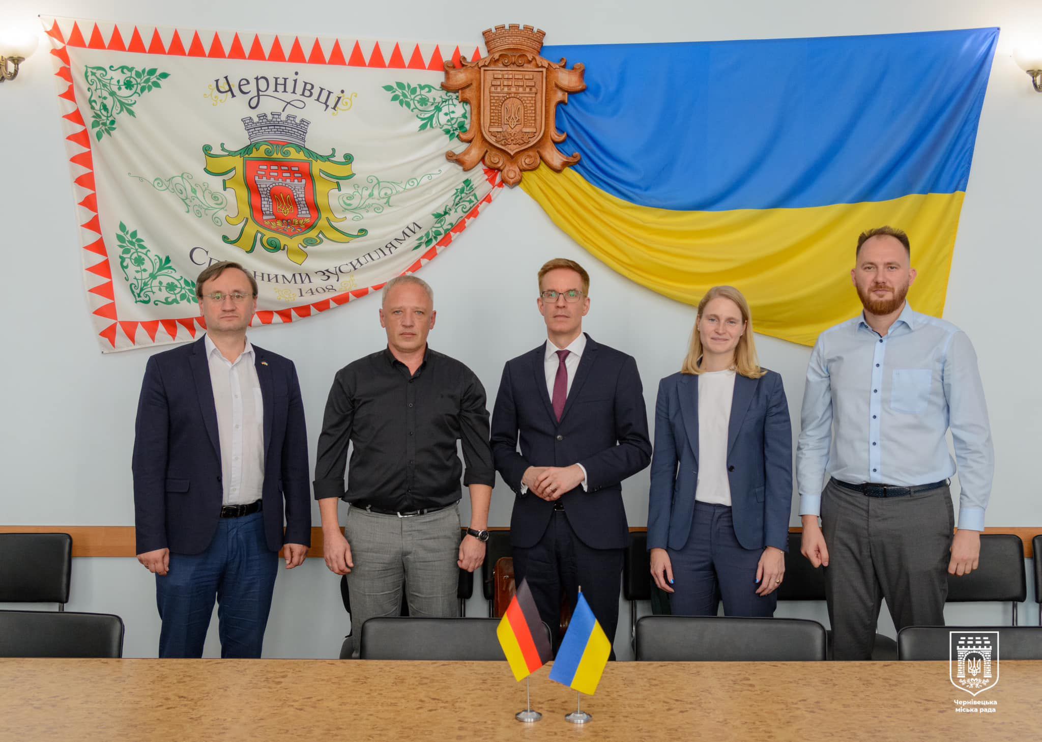 Німецькі партнери продовжать підтримку проєктів місцевого самоврядування у Чернівцях