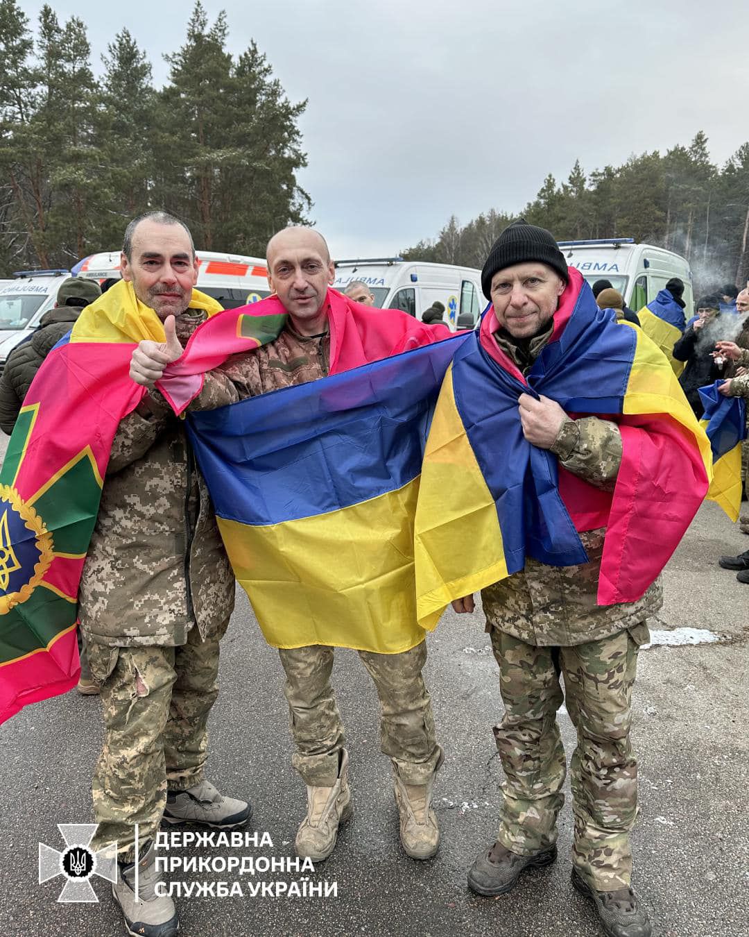 Двоє прикордонників Луганського загону повернулися з полону