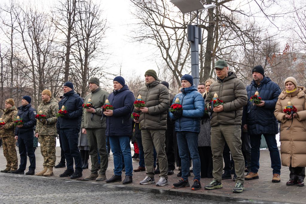 На Дніпропетровщині вшанували пам’ять Героїв Небесної Сотні 