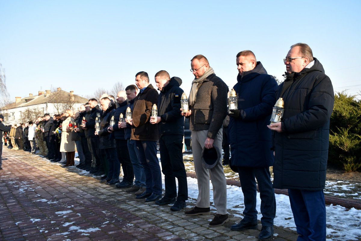 У Луцьку провели спільну молитву до третьої річниці широкомасштабної війни