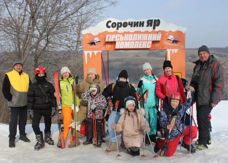 На Полтавщині ветерани активно опановують лижний спорт