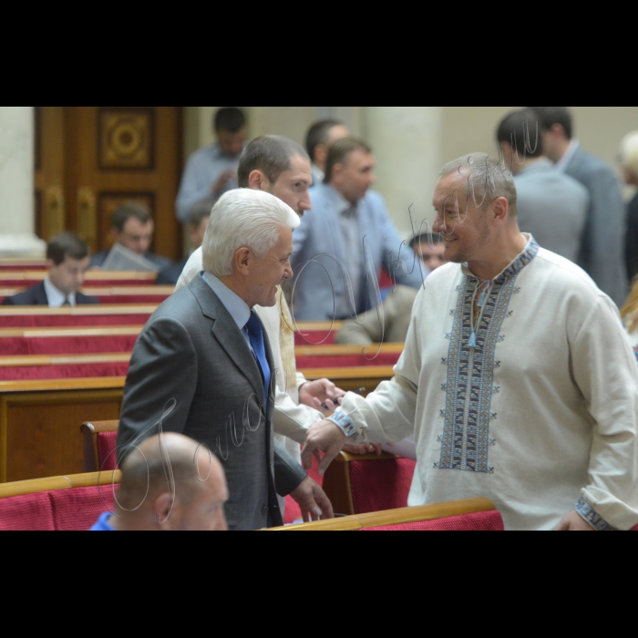 22 травня 2015р.

Пленарне засідання ВР.
Володимир Литвин, Андрій Артеменко РП