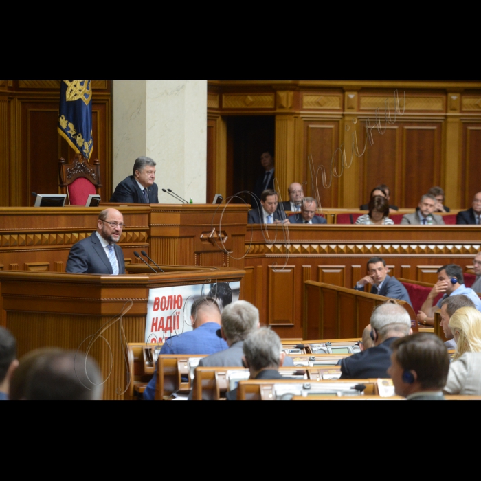 3 липня 2015
Відбулося пленарне засідання Верховної Ради України. Виступ президента  Європейського Парламенту М.Шульца під час пленарного засідання Верховної Ради України.
