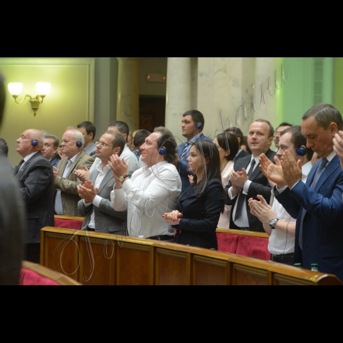 3 липня 2015
Відбулося пленарне засідання Верховної Ради України. Година запитань до Уряду
