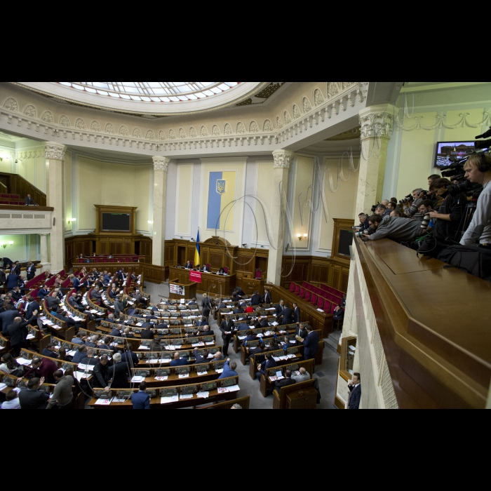 Пленарне засідання ВРУ.