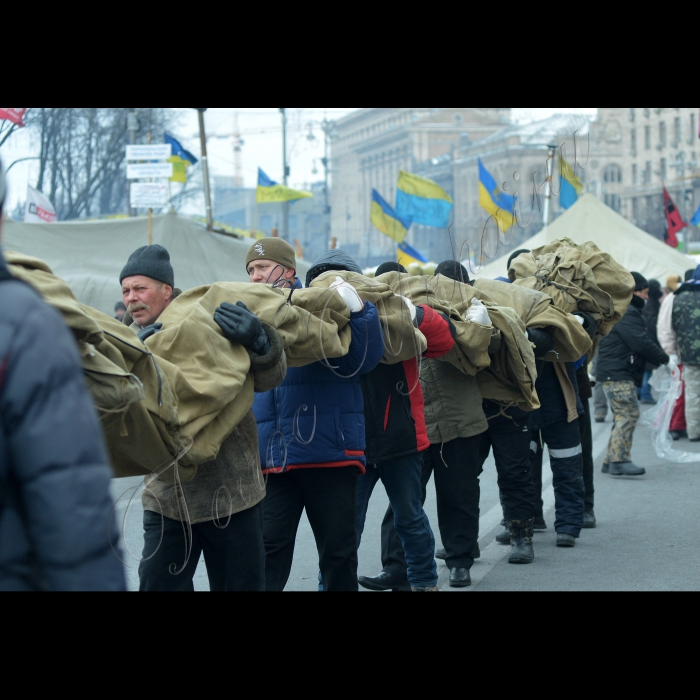 Київ. Майдан Незалежності, Хрещатик, Євромайдан. 