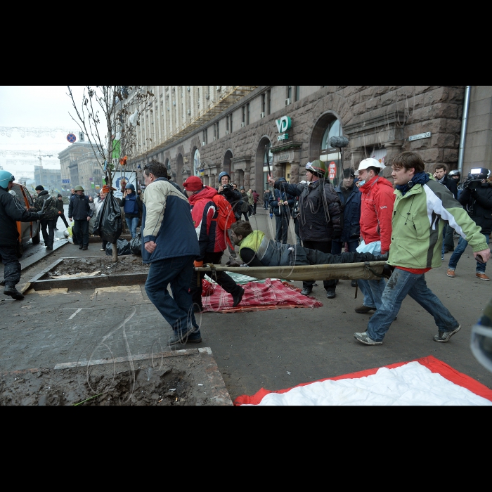 Київ. Євромайдан, Майдан Незалежності.