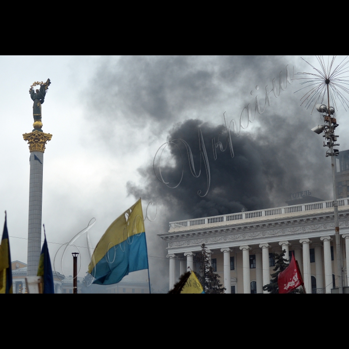 Київ. Євромайдан, Майдан Незалежності.