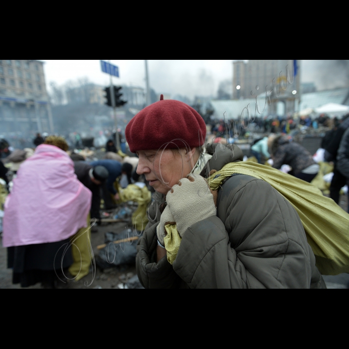 Київ. Євромайдан, Майдан Незалежності.