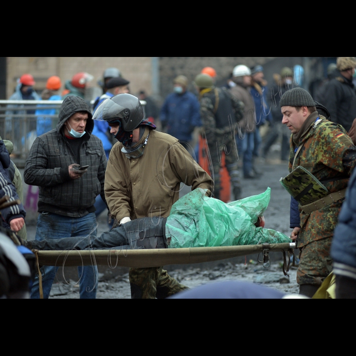 Київ. Євромайдан, Майдан Незалежності. Поранені