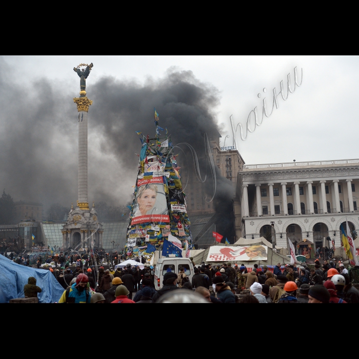 Київ. Євромайдан, Майдан Незалежності.